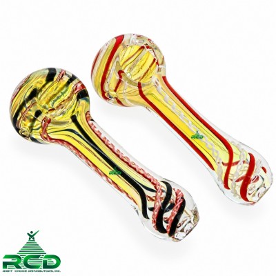 GLASS PIPE FUMED ART GP2761 1CT